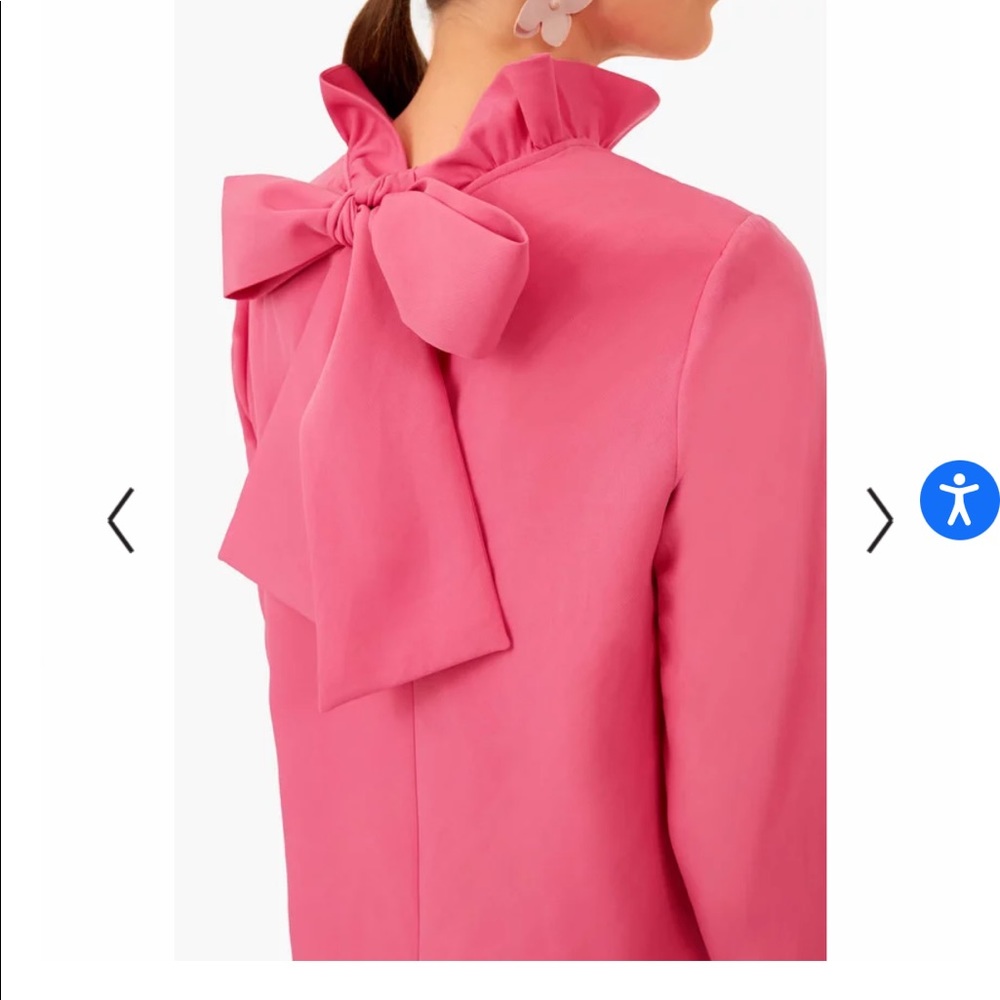 Tuckernuck Faye Blouse in Hot Pink
